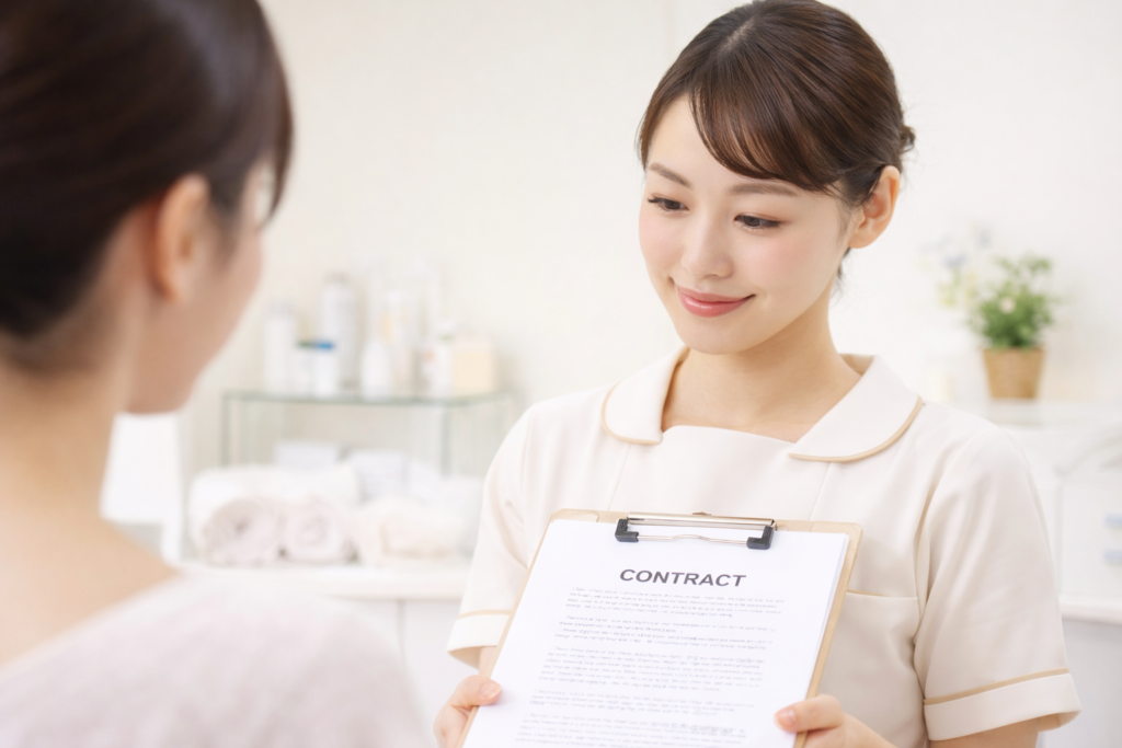 エステサロンに契約書が必要な理由とは