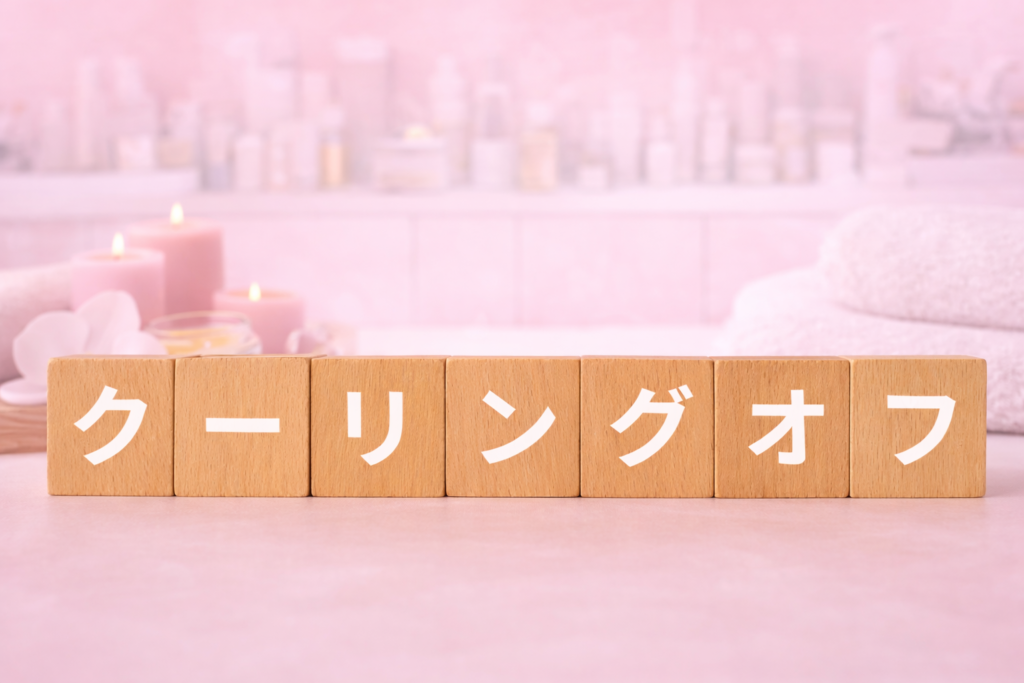 クーリングオフと中途解約・返金ルールの考え方