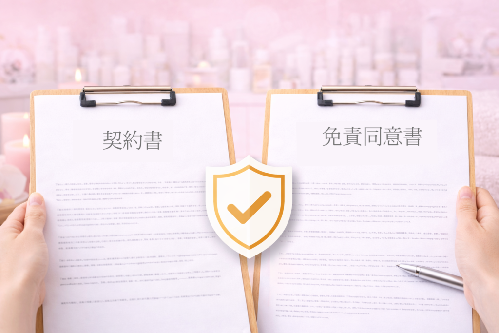 契約書とあわせて用意したい免責同意書